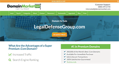 Desktop Screenshot of legaldefensegroup.com